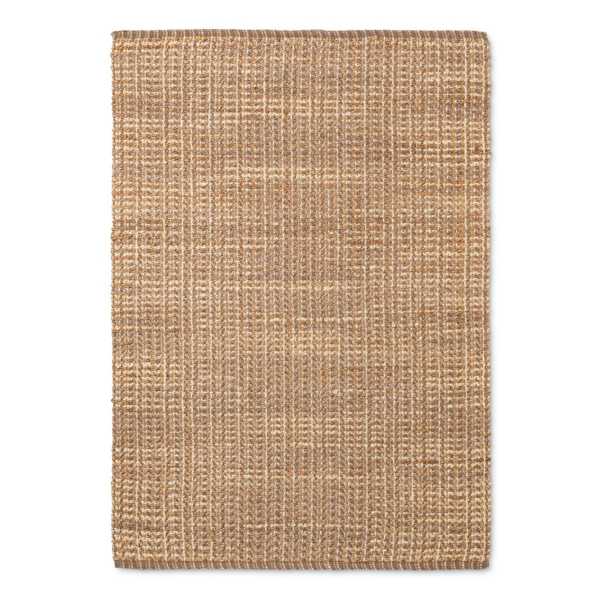 5'x7' Basket Weave Woven Area Rug Natural - Threshold™ | Target
