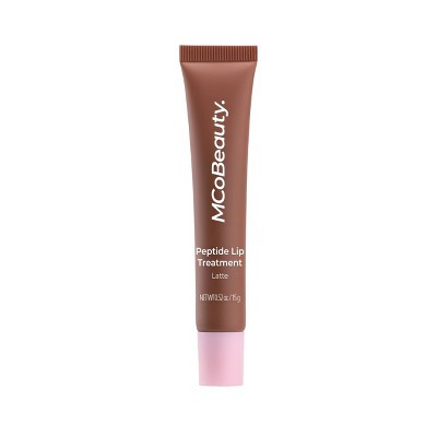 MCoBeauty Peptide Lip Treatment - Latte - 0.52oz: Moisturizing, Smoothing, Skin Texture Improvement, Nourishing | Target