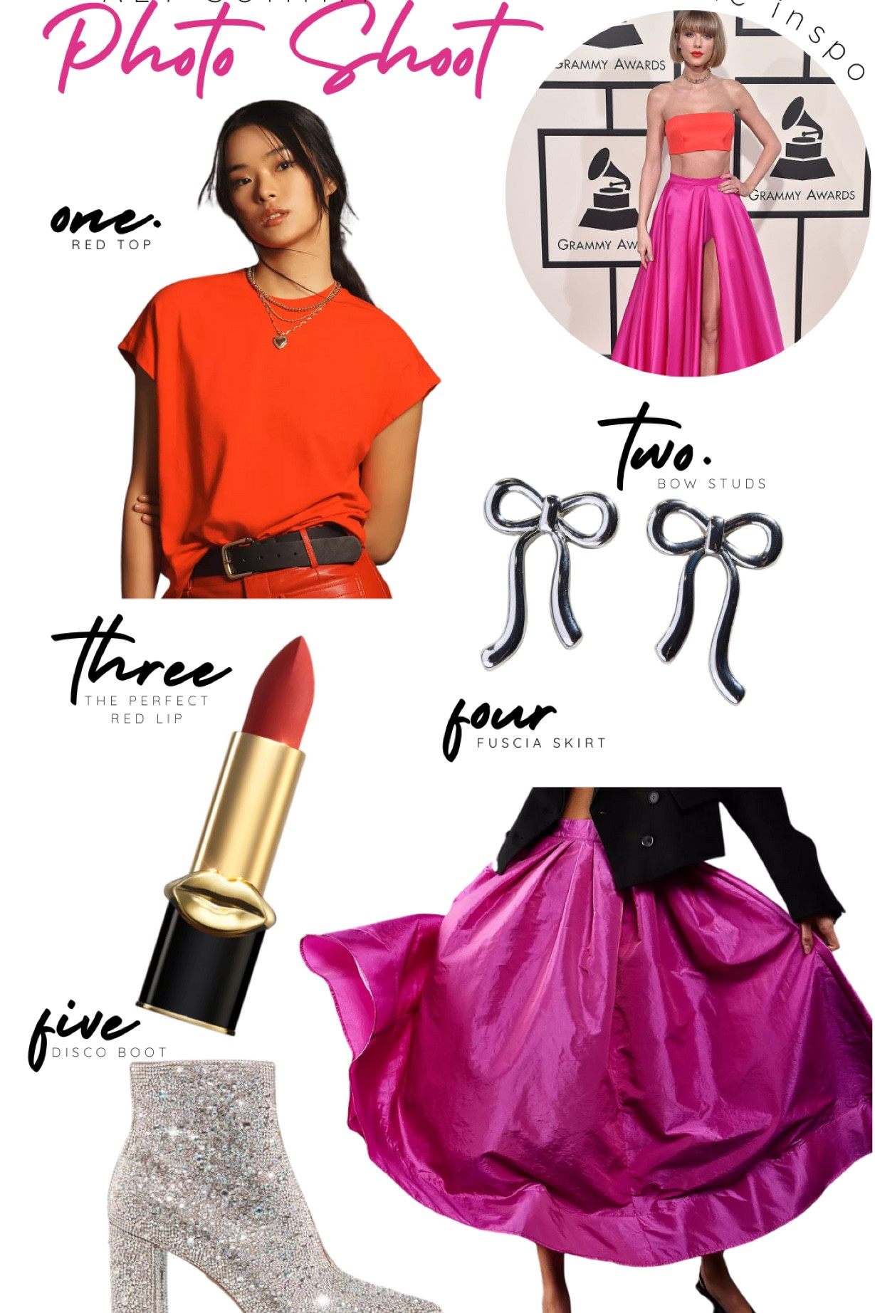 Photoshoot outfit for alt summit inspired by Taylor swifts Grammy look. Use KELSEYKLOS5 on the earrings! #LTKSpringSale

#LTKbeauty #LTKstyletip