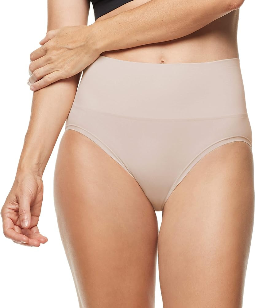 ESSENTIALS BY TUMMY TANK Women's Seamless Smoothing Everyday Shaping Brief | Amazon (US)