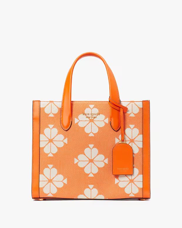 Spade Flower Two-tone Canvas Manhattan Small Tote | Kate Spade (US)