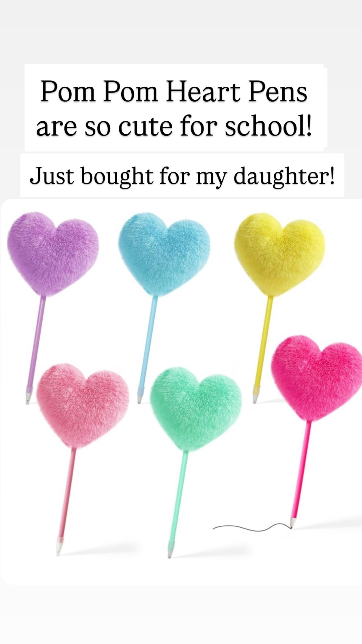 Adorable pom-pom pens for kids! I just love these.

#LTKKids #LTKValentine