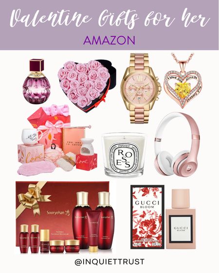 Need some last minute valentine gifts for her? Grab these on Amazon today!

#giftsforher #splurgegifts #highlyrecommended #amazonfinds

#LTKGiftGuide #LTKbeauty #LTKFind
