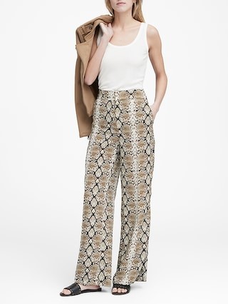 High-Rise Wide-Leg Pant | Banana Republic US