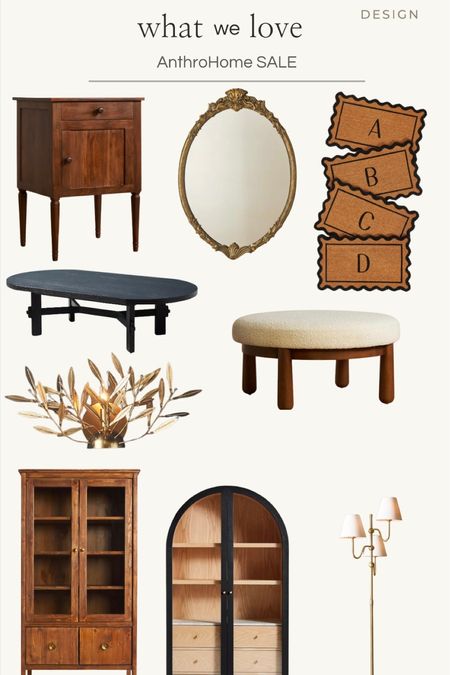 Anthropologie home Presidents’ Day sale. Up to 40% Off.

Coffee table, mirror, storage cabinet, lamp, sconce 

#LTKfindsunder100 #LTKsalealert #LTKhome