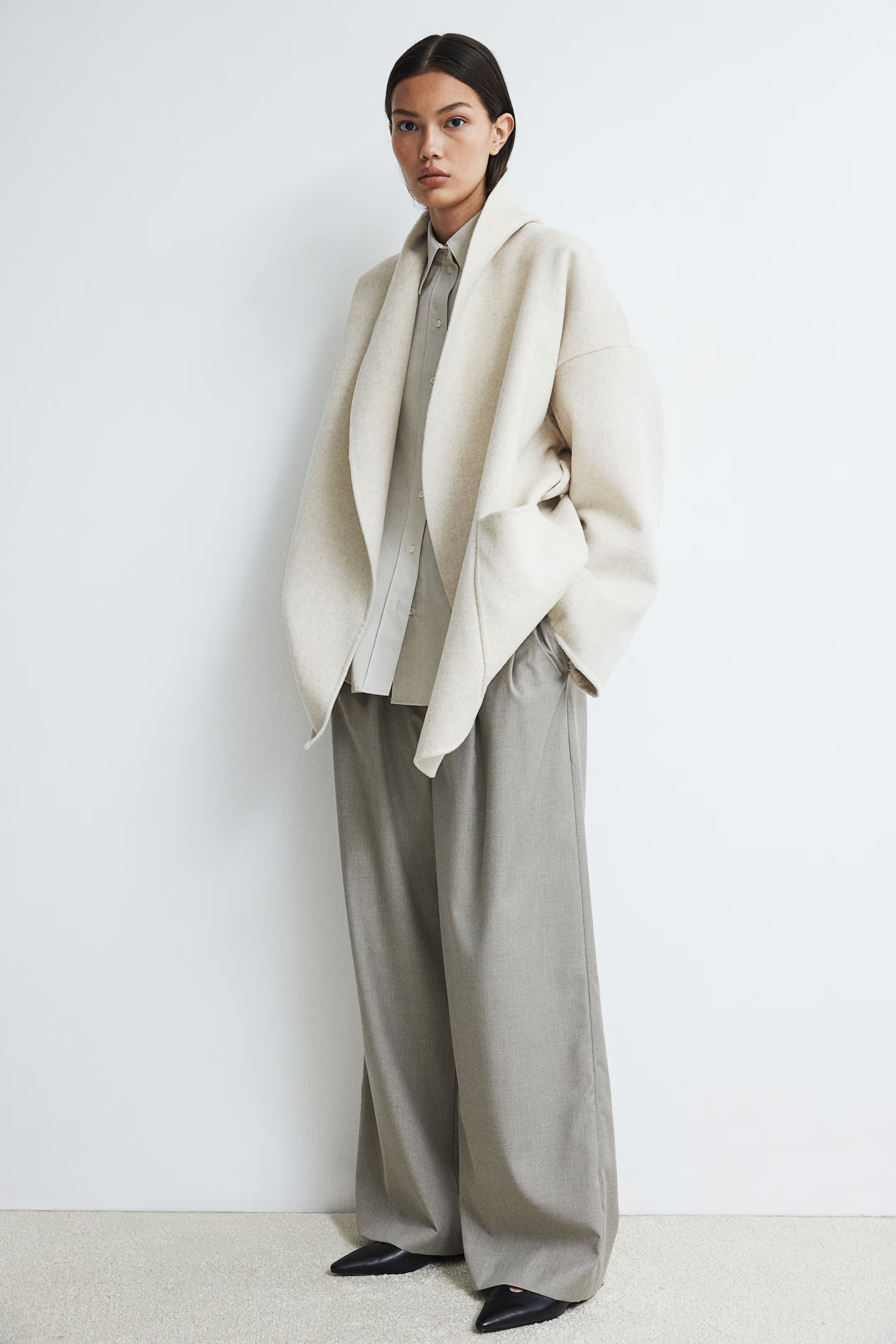 Handmade Wool-Blend Coat | H&M (US + CA)