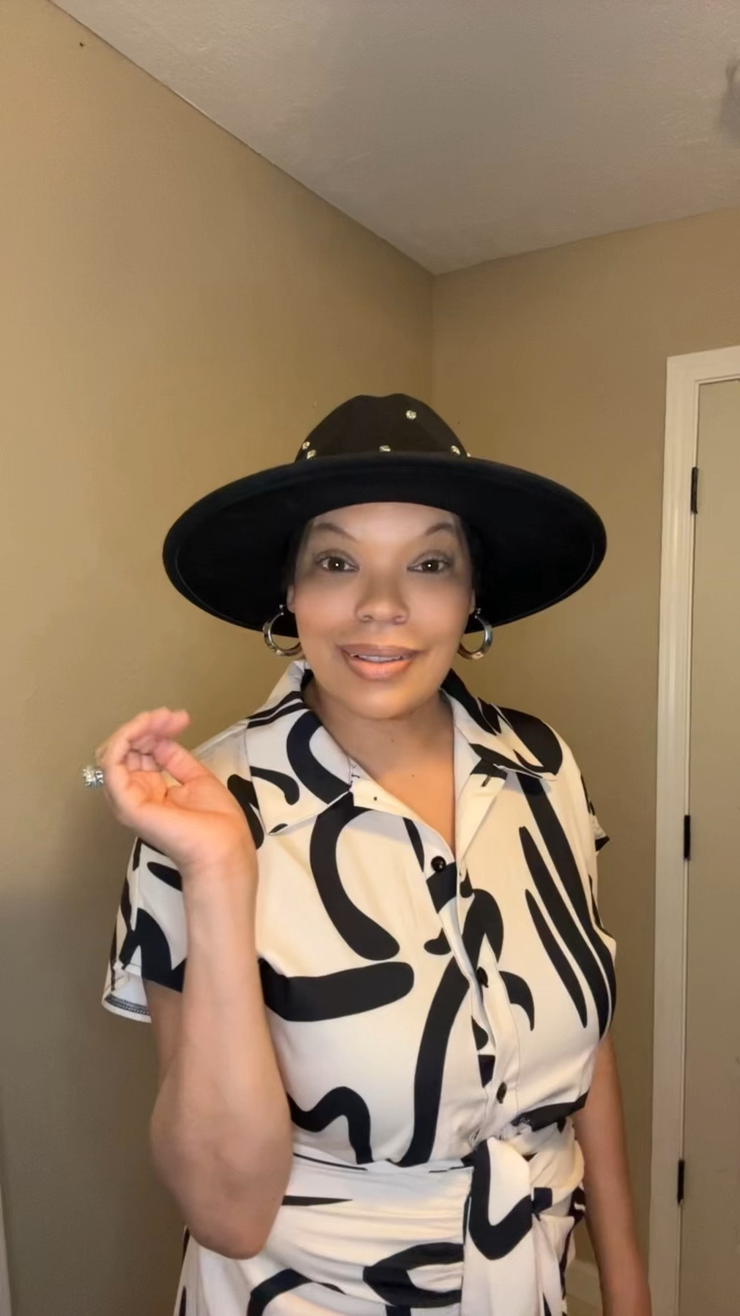 Sunday best! Loving this dress and hat! Have a beautiful Sunday! 

#LTKSpringSale #LTKbeauty