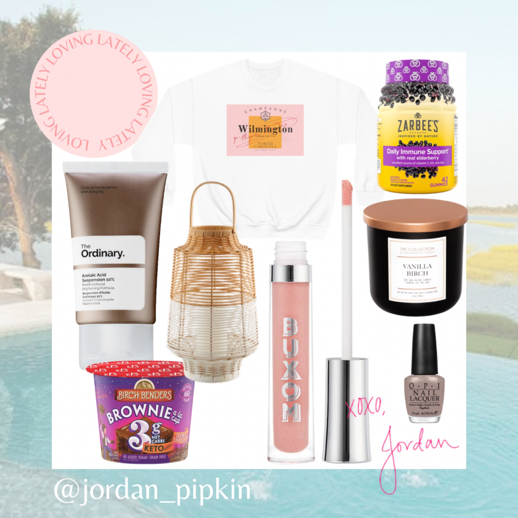 Things I’m loving lately, elderberry immune support gummies, Wilmington North Carolina sweatshirt, Target candle, keto brownie, buxom lip gloss, fall nail polish, affordable skincare, battery operated lantern, rattan home decor

#LTKCyberweek #LTKcurves #LTKSeasonal