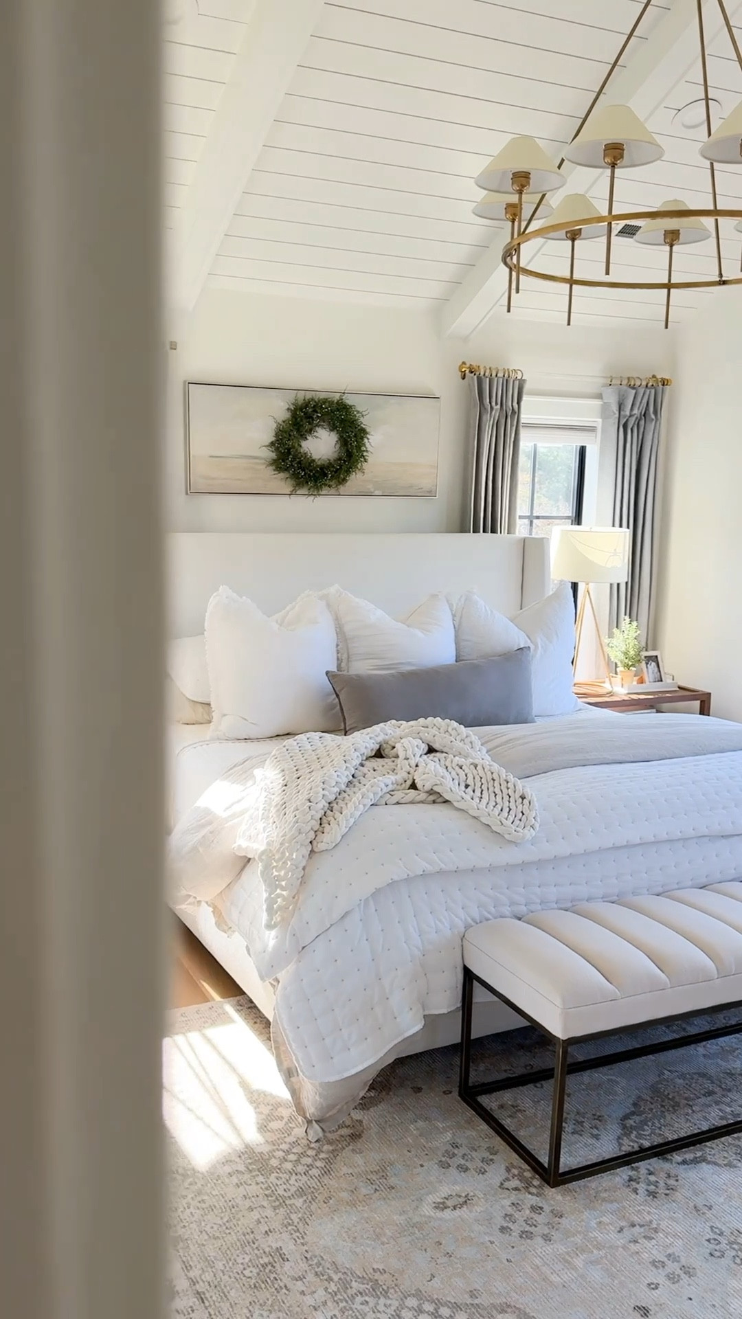 Shop my neutral bedroom - decorated for Christmas! 

#LTKHoliday #LTKSeasonal #LTKHome