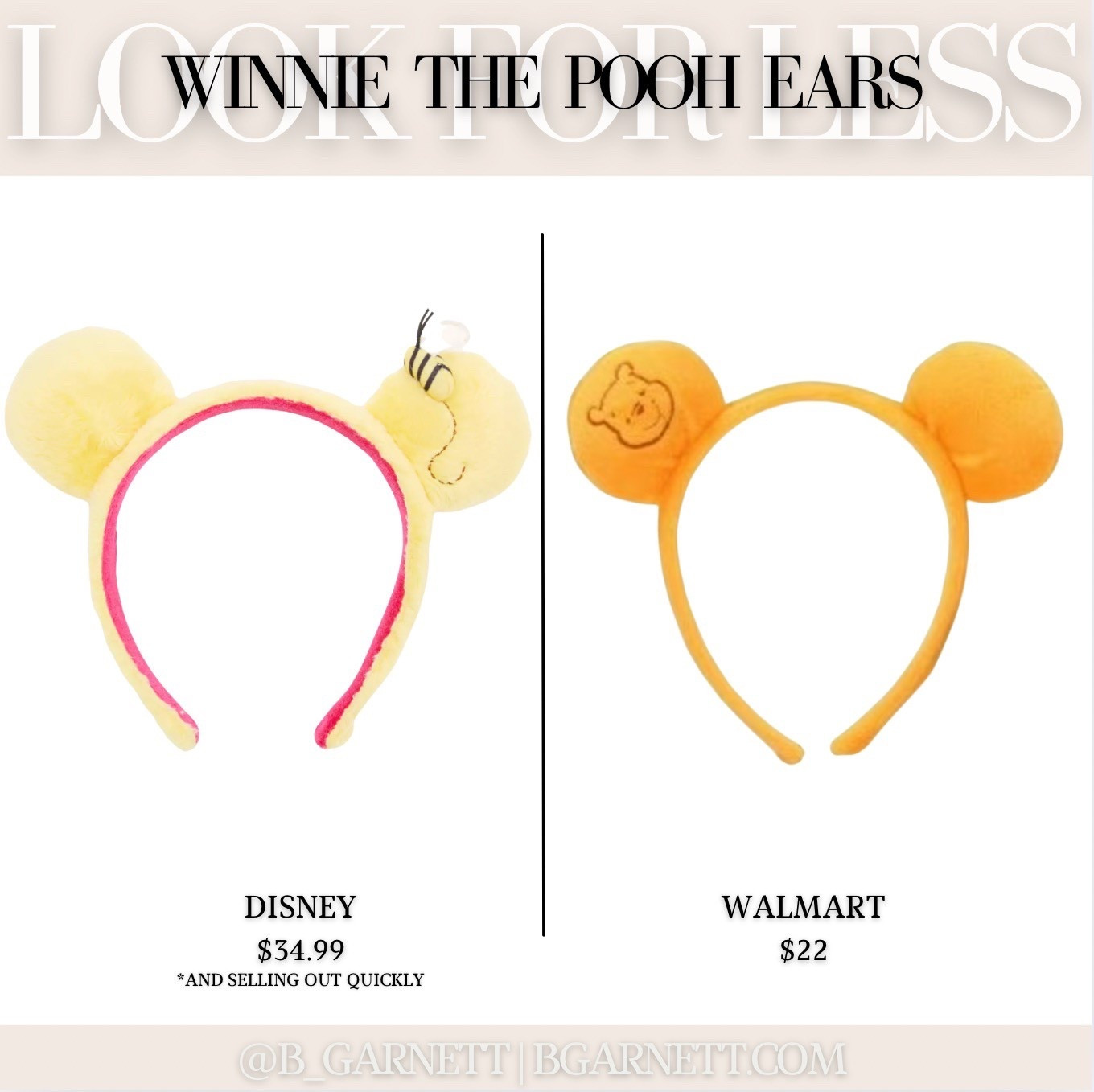 If you let be the Winnie the Pooh ears bit not her price…

Winnie the Pooh | Mickey ears | Minnie ears | Disney world | Disneyland 

#LTKFamily #LTKKids #LTKTravel