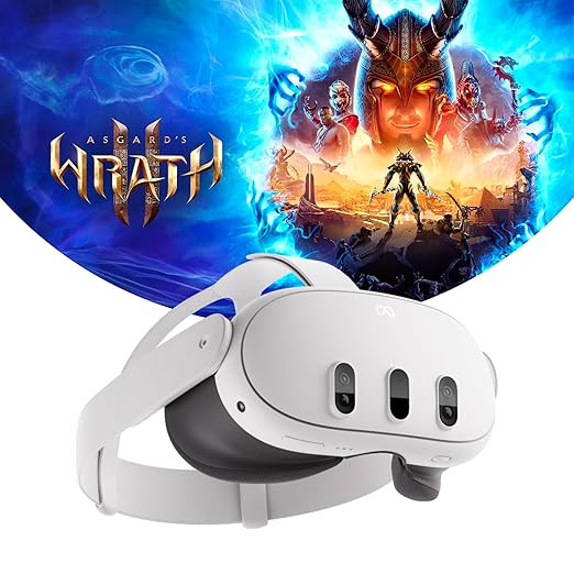 Meta Quest 3 128GB— Breakthrough Mixed Reality — Powerful Performance — Asgard’s Wrath 2 ... | Amazon (US)
