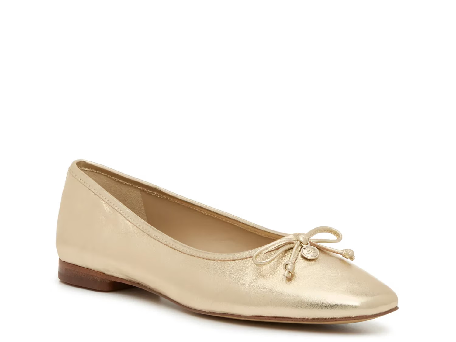 Sam Edelman Meadow Ballet Flat | Women's | Gold Metallic | Size 6.5 | Flats | DSW