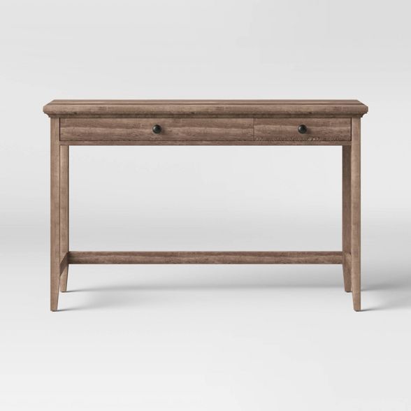 Carson Wood Writing Desk with Drawers - Threshold™ | Target