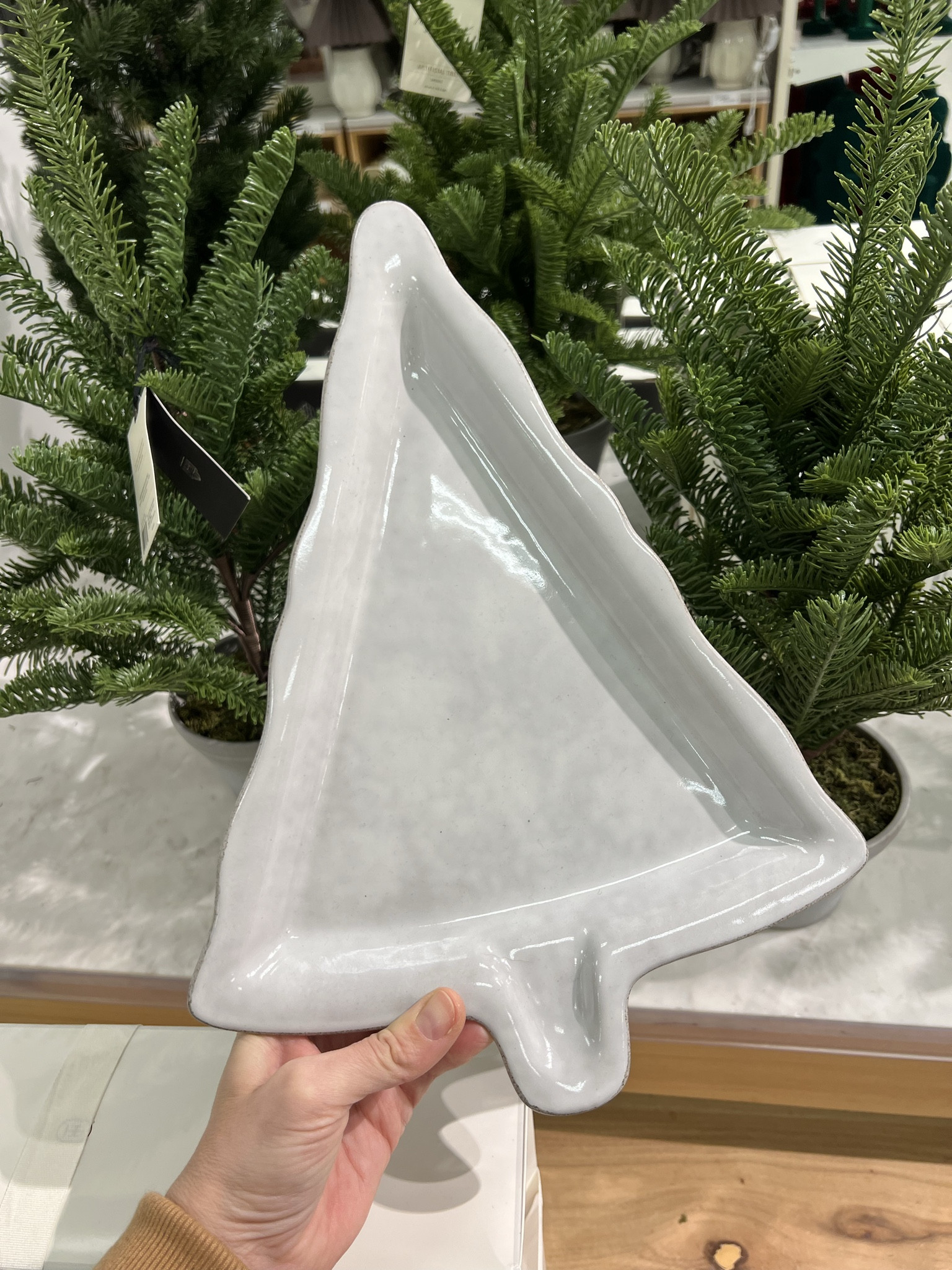 Beautiful tree shaped platter at Target, looks handmade! Pottery barn look for less inspired #targethome 

#LTKFindsUnder50 #LTKHoliday #LTKGiftGuide