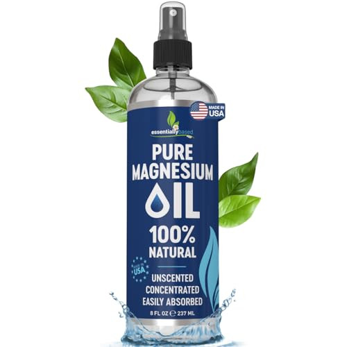 Pure Magnesium Oil Spray 8oz - Topical Magnesium Spray for Sleep & Feet - Extra Strength - USP Gr... | Amazon (US)