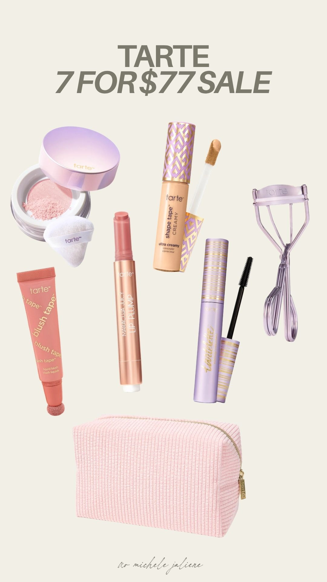 tarte 7 for for $77 sale! 🩷

beauty finds, sale alert, maracuja juicy lip, watchnow, makeup, summer beauty, michele jaliene 

 #LTKgrwm #LTKSeasonal #LTKBeauty