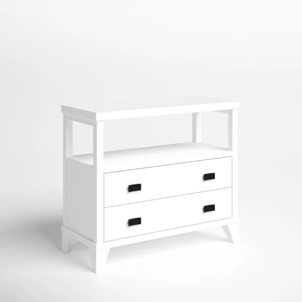 Wilson 29.5'' Tall 2 - Drawer Nightstand | Wayfair North America