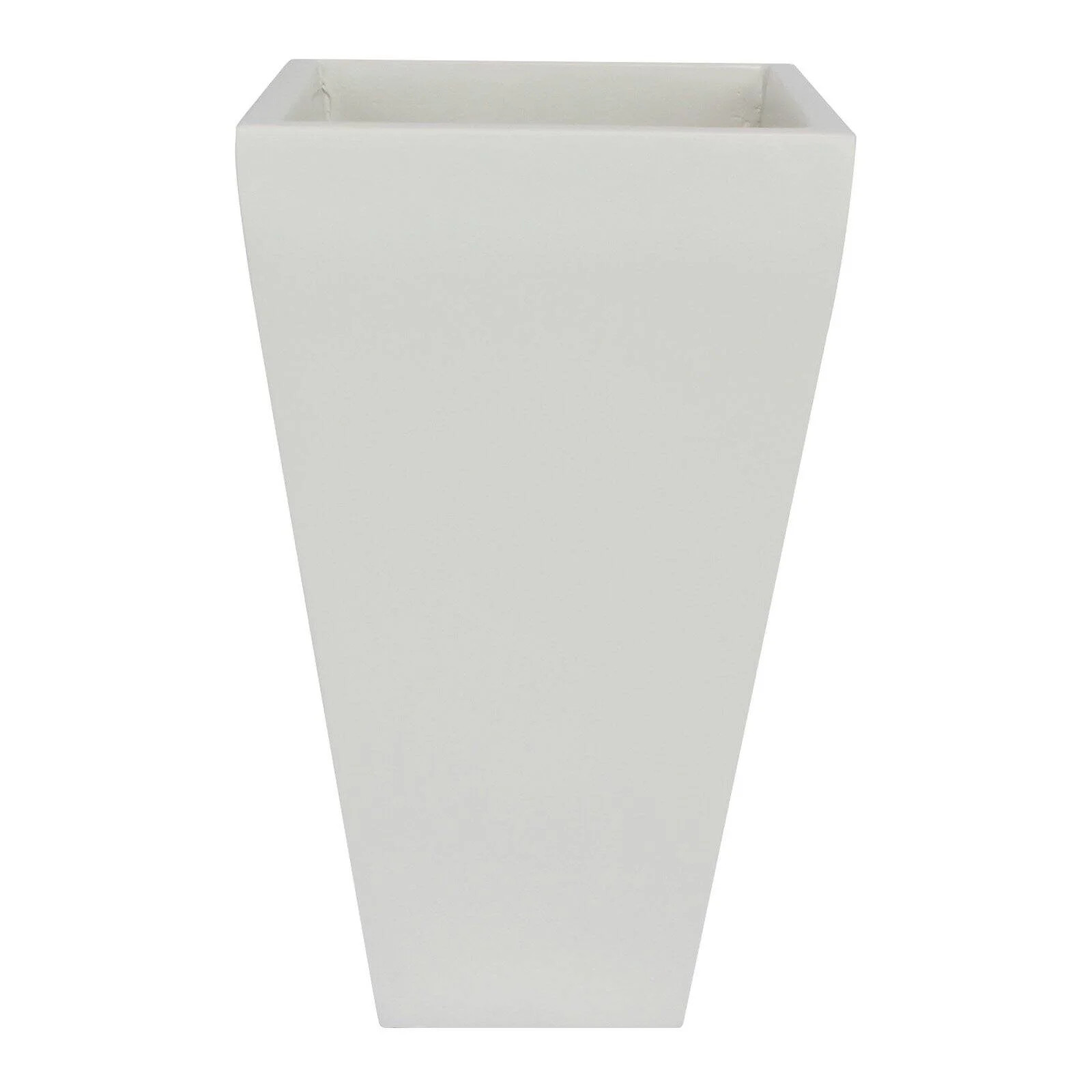 Root and Stock Windsor Tall Square Fiberglass Planter | Walmart (US)