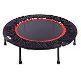 Foldable Trampoline, 40-Inch Fitness rebounder, Strong Steel Spring Enhanced Flexibility and Enduran | Amazon (US)