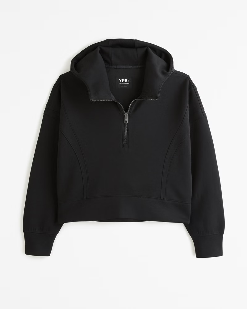 YPB neoKNIT Half-Zip Hoodie | Abercrombie & Fitch (US)
