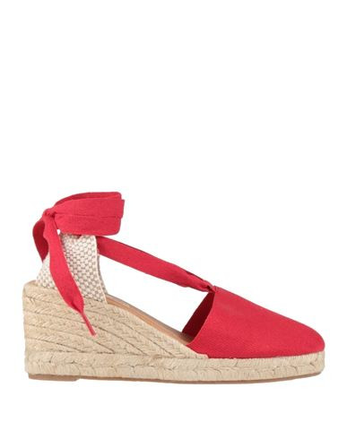 Divine Follie Woman Espadrilles Red Size 8 Textile fibers | YOOX (US)