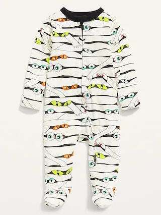 Unisex Matching Halloween 2-Way-Zip Sleep &#x26; Play Footed One-Piece for Baby | Old Navy (US)
