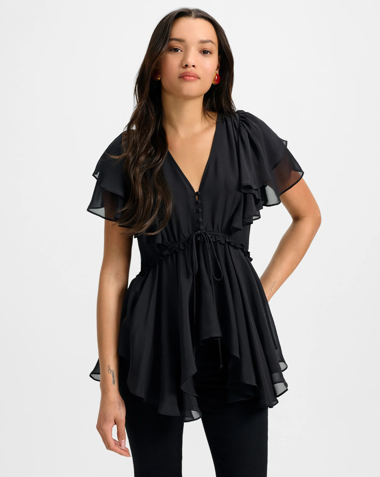 Sammie Silk Blouse | Veronica Beard