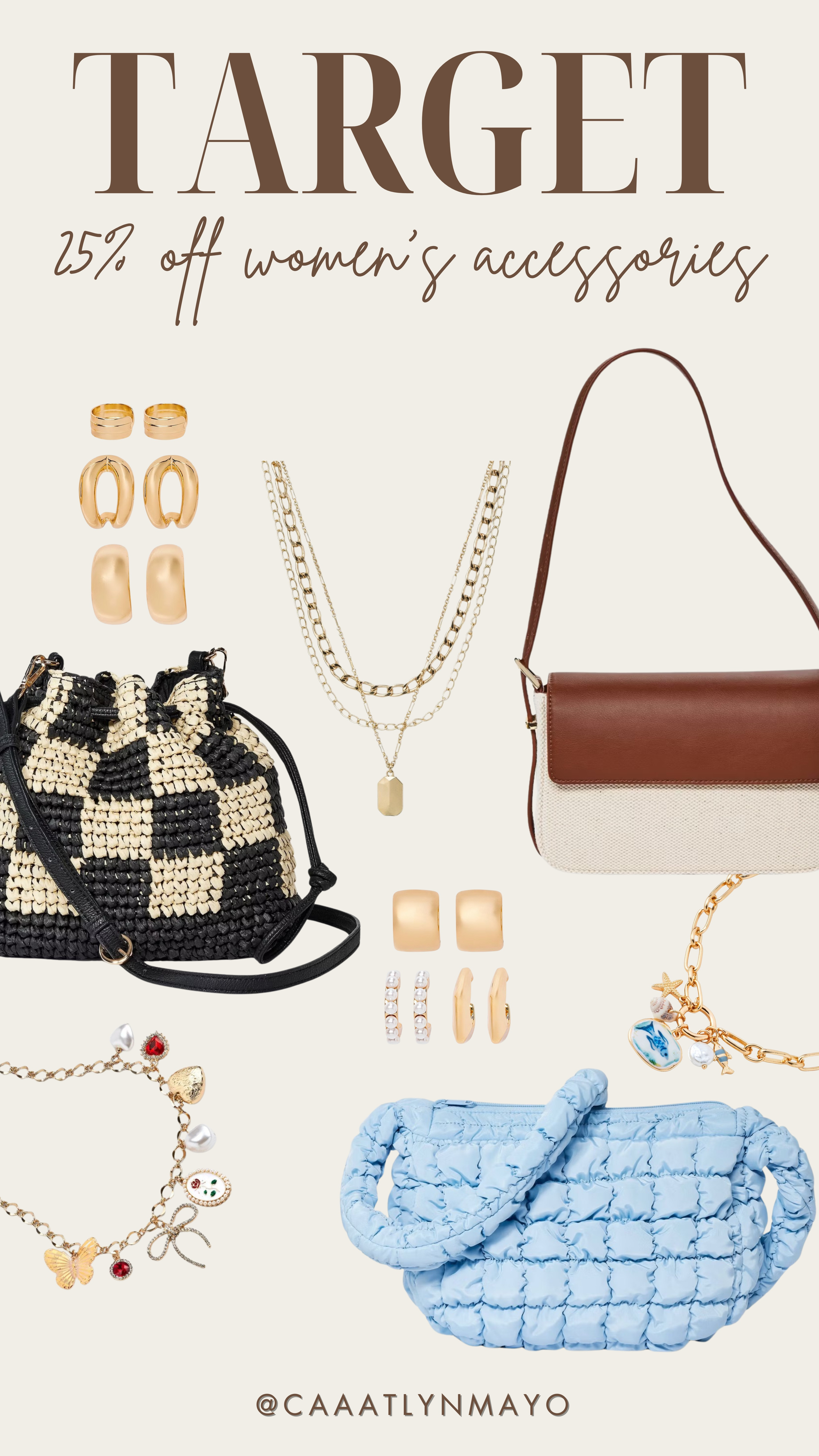 25% off all women’s accessories at Target! 

#LTKItBag #LTKSeasonal #LTKSaleAlert