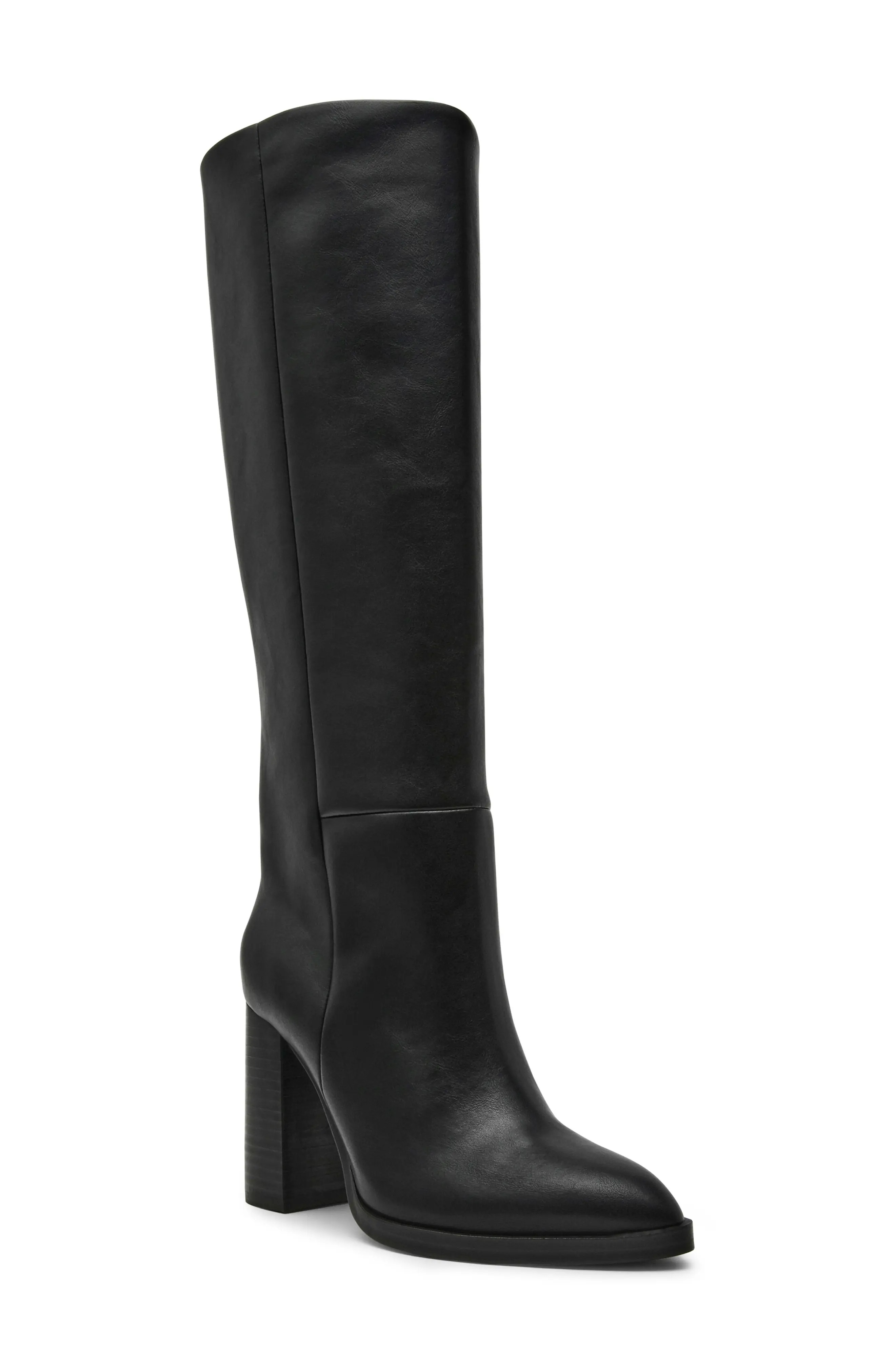 DV by Dolce Vita Bardonny Tall Boot in Black Smooth at Nordstrom Rack, Size 9 | Nordstrom Rack
