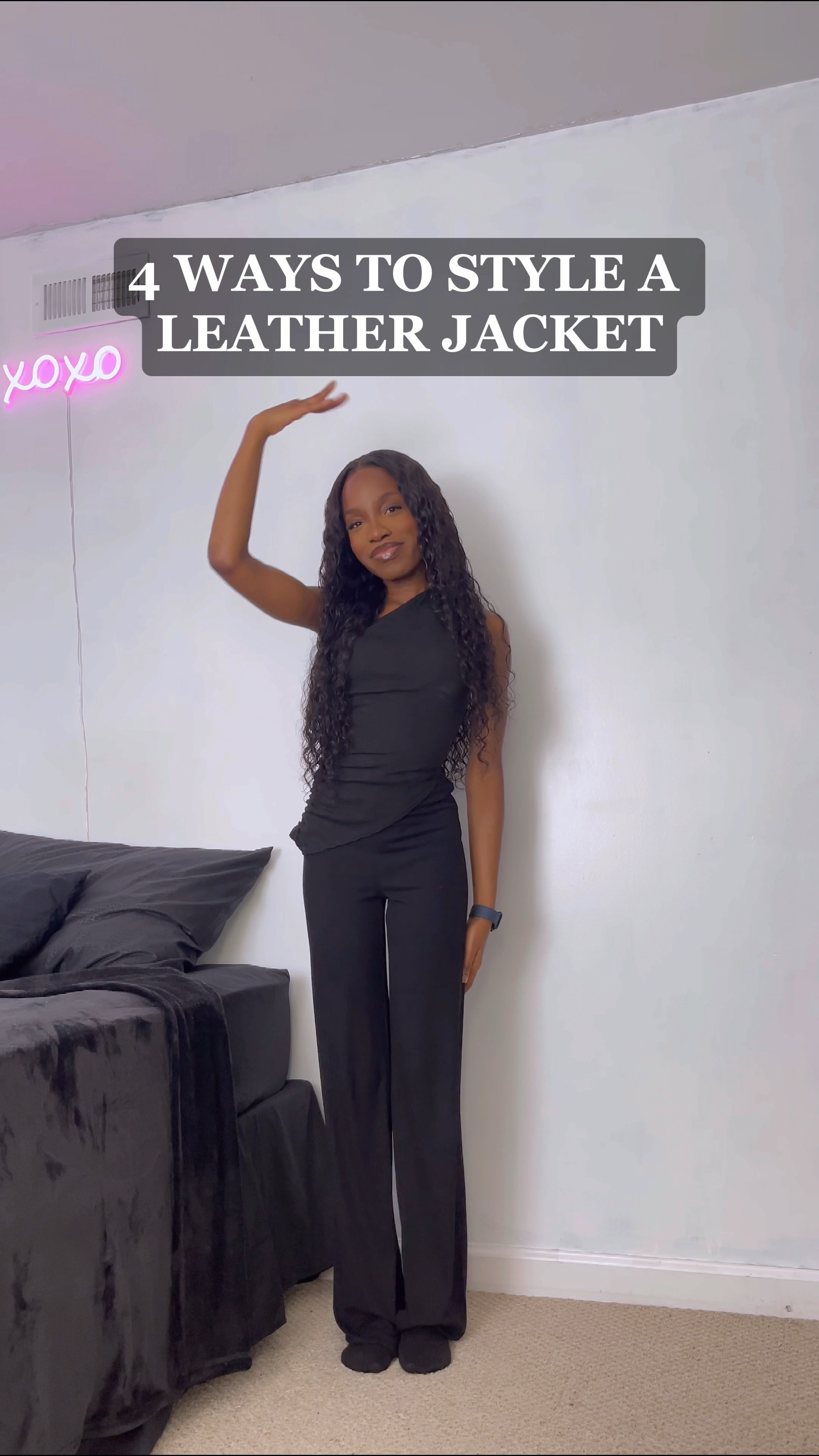Multiple ways to Style a leather jacket

#LTKstyletip #LTKSeasonal #LTKfindsunder100