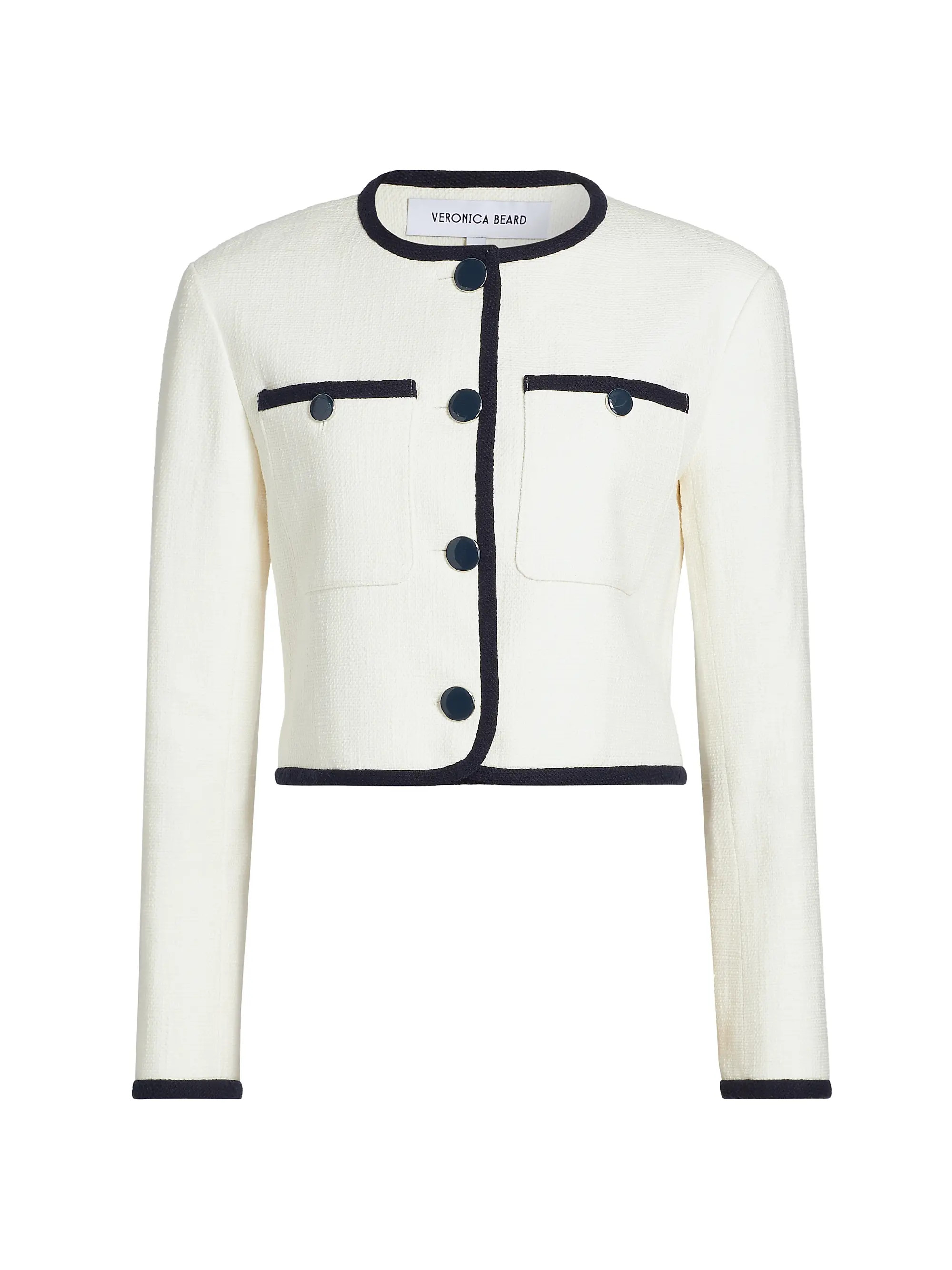 Veronica BeardBeale Piped Jacket | Saks Fifth Avenue