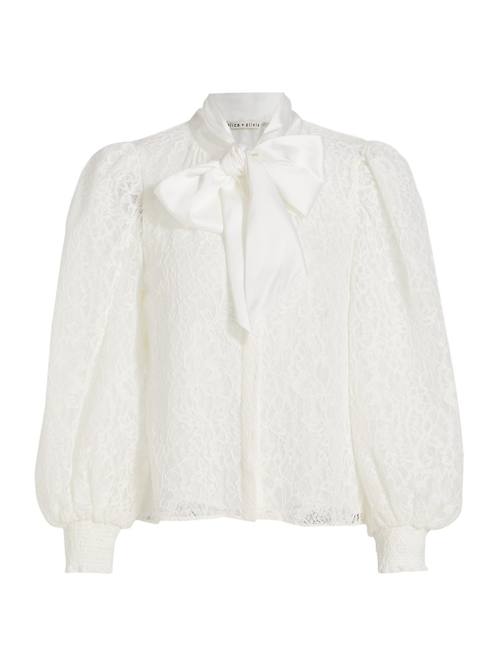 Brently Lace Tieneck Blouse | Saks Fifth Avenue