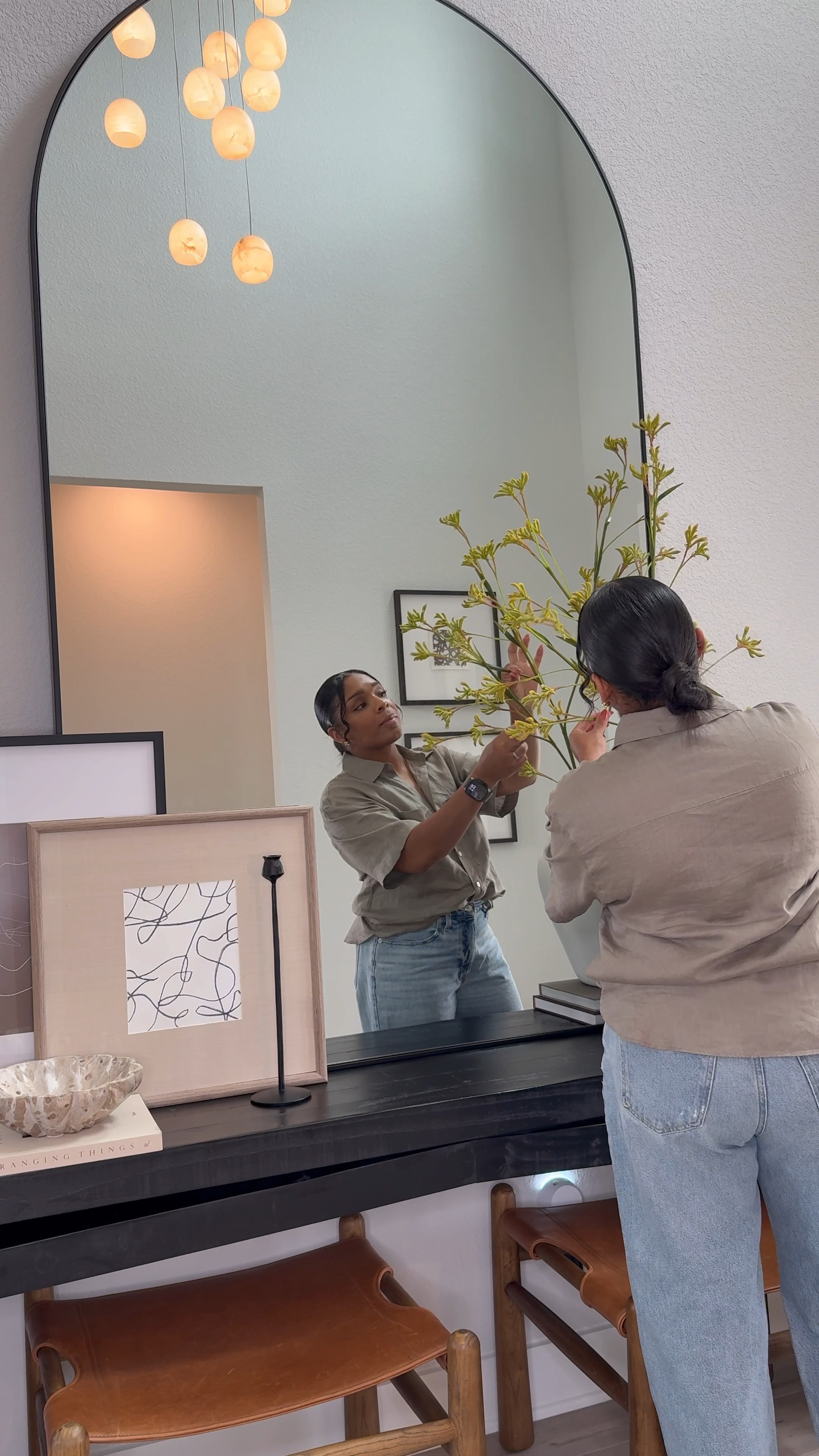 Entryway Obsession: It’s all in the deets✨🌿