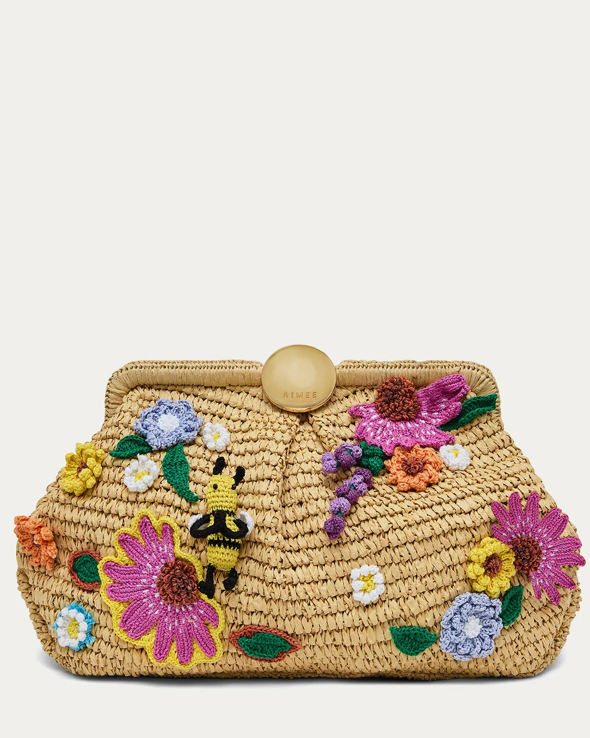 Full Circle Novelty XL Clutch | Aimee Kestenberg