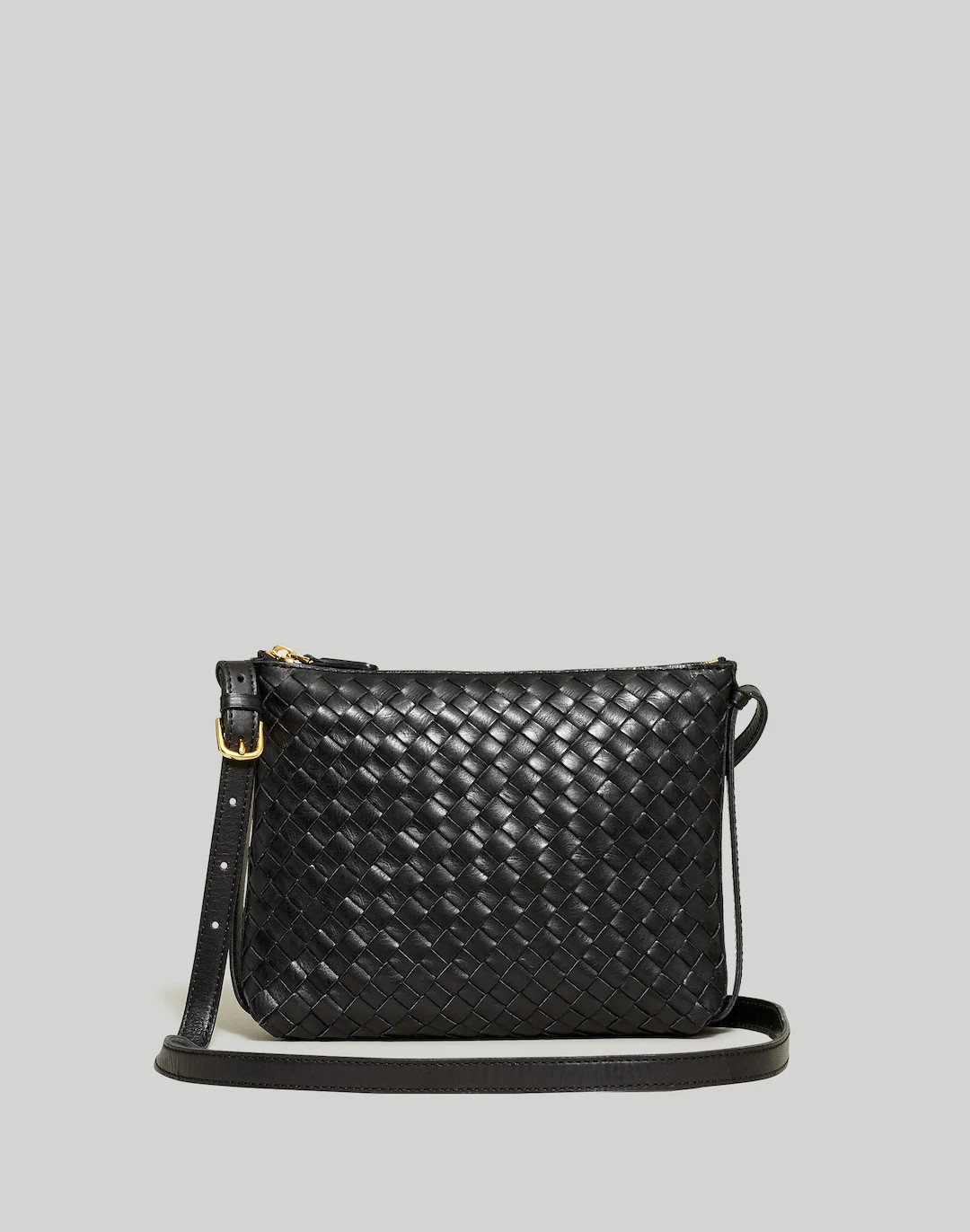 Crossbody Bag in Handwoven Leather | Madewell