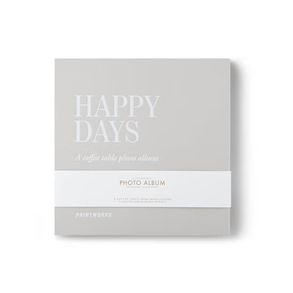 Printworks Happy Days Photo Album Book - Small | The Hut (UK)