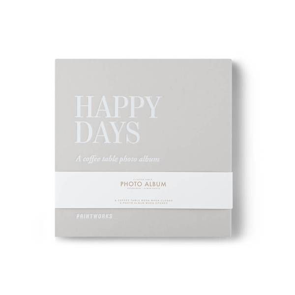 Printworks Happy Days Photo Album Book - Small | The Hut (UK)