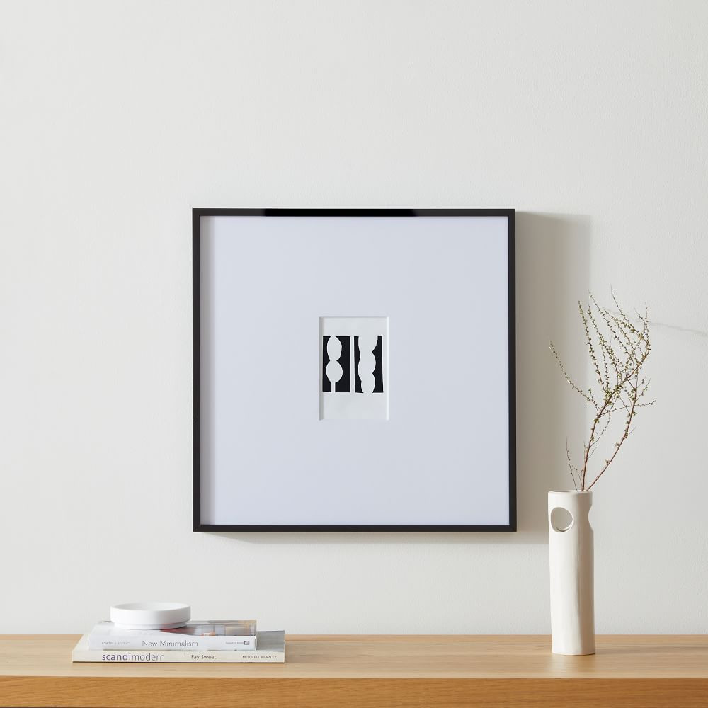 Multi-Mat Gallery Frames - Black | West Elm (US)
