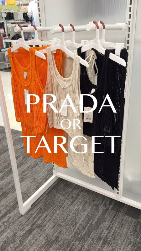 PRADA VS TARGET! Cant believe how similar they look 🤩 