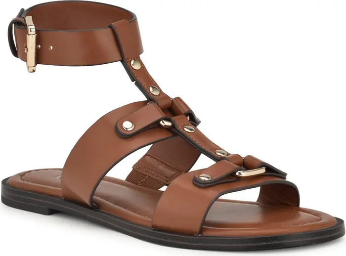 Nine West Jouise Studded Gladiator Sandal (Women) | Nordstromrack | Nordstrom Rack