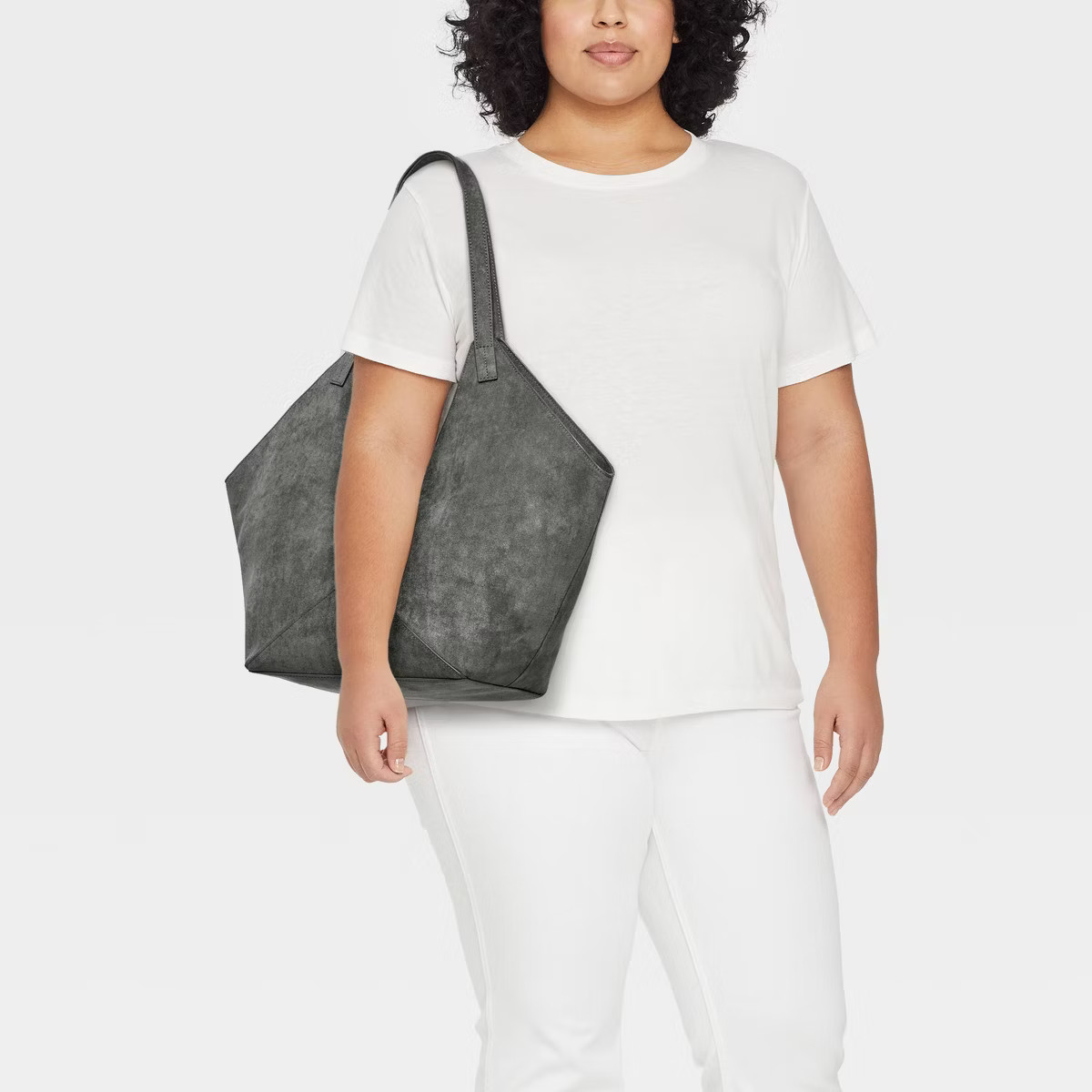 Slouchy Faux Suede Tote Handbag - Universal Thread™ | Target