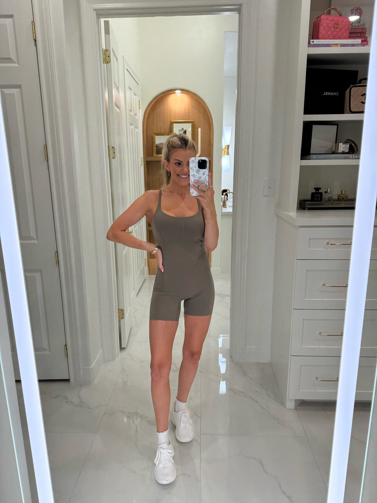 A couple weeks ago I found the cutest workout pieces, including this romper from Target! Wearing XS 

Target fashion, target style, spring outfits, summer outfits, linen shorts, affordable style

#LTKActive #LTKFindsUnder50 #LTKStyleTip