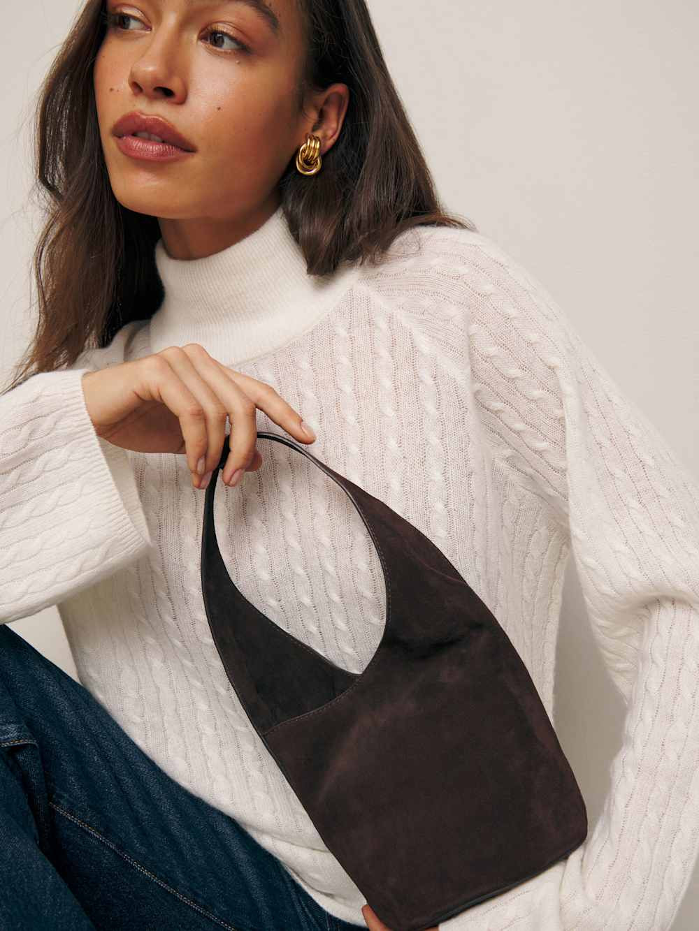 Small Silvana Bucket Bag | Reformation (Global)