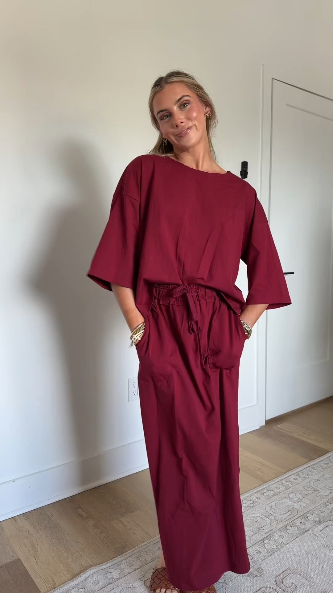 Amazon size small Tankaneo Womens 2 Piece Skirt Sets Oversized 3/4 Sleeve Top and Maxi Skirt Fall Matching Outfits Travel Vacation Set

#LTKootd #LTKSaleAlert #LTKdayinmylife