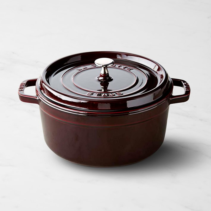 Staub Enameled Cast Iron Round Dutch Oven | Williams-Sonoma