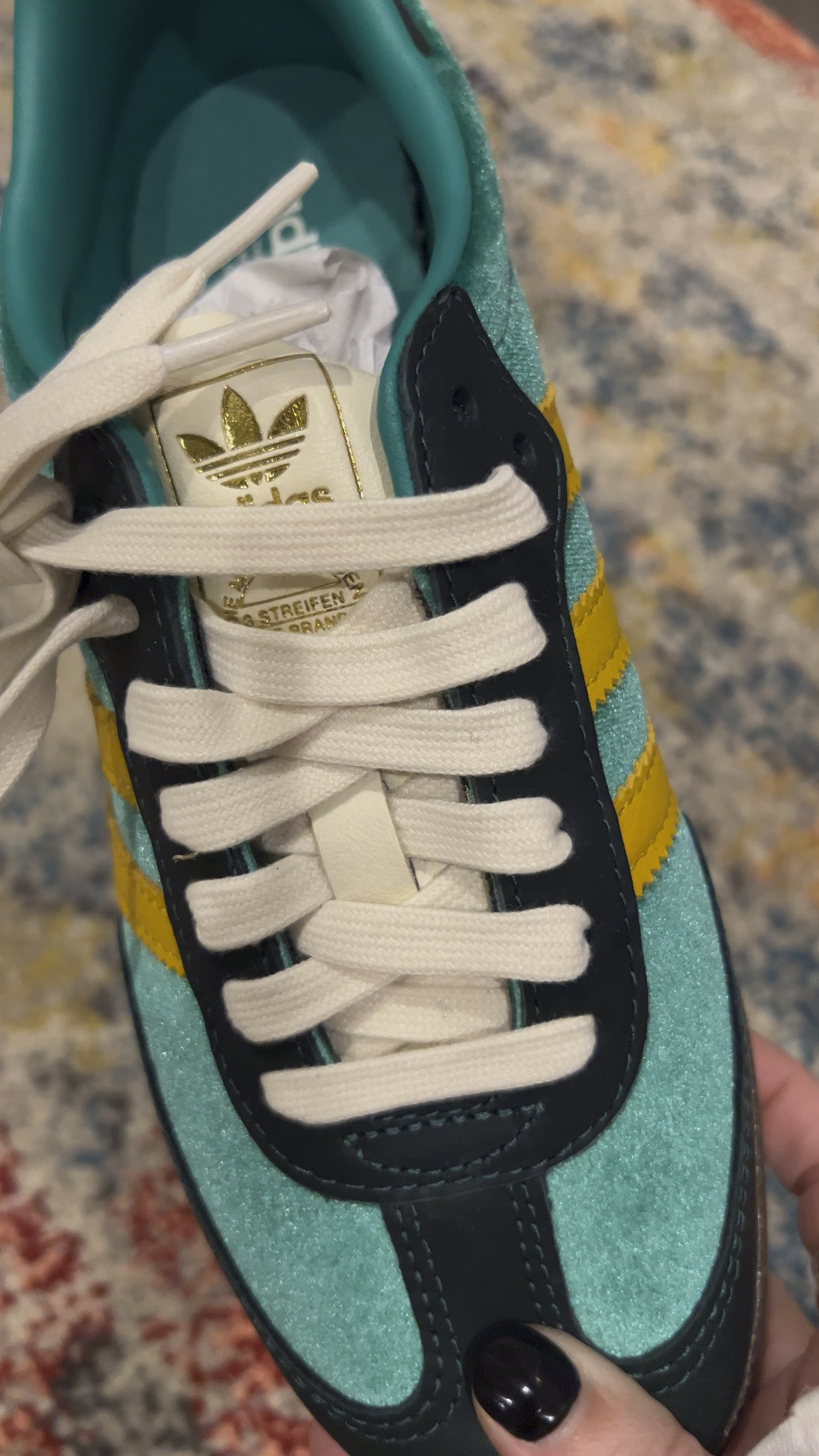 Ordered these and they arrived so fast! I loved them online but was blown away in person. I didn't realize the lighter green is velvet - look at the shine. Wanted these for a pop of color and they deliver. I will pair with jeans or khakis and a neutral top. $100 retail price.

#LTKShoeCrush #LTKFindsUnder100