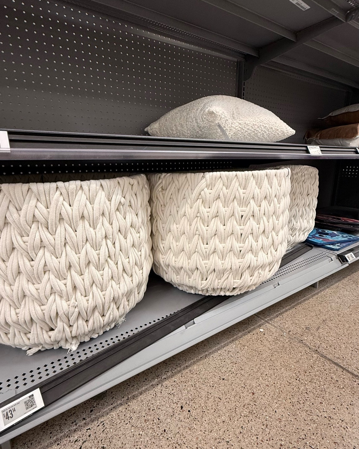 Better Homes & Gardens Extra Large White Woven Rope Decorative Storage Basket, 19 in x 15 in

The storage basket that does it ALL — and it’s from @Walmart! 🤍 This Better Homes & Gardens extra large white woven rope basket is so chic, so functional, and over 1,400 people have rated it 4.7 stars. Use it for blankets, toys, laundry, pillows — honestly the options are endless. Clean, neutral, and goes with any home aesthetic.

walmart home decor, walmart finds, woven rope basket, white storage basket, extra large storage basket, better homes and gardens basket, decorative storage basket, living room organization, home organization, neutral home decor, aesthetic storage, walmart must haves, basket decor, cozy home finds, affordable home organization, LTK home, blanket basket, toy storage basket, walmart home haul, budget home decor 2026​​​​​​​​​​​​​​​​

#LTKSeasonal #LTKHome