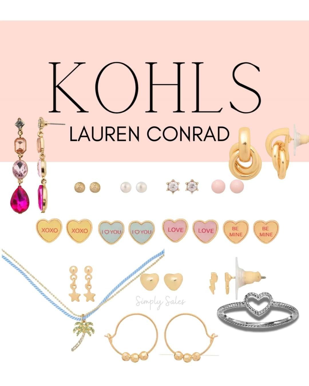 BOGO 50% off Lauren Conrad jewelry at Kohl’s 🙌

There are 4 full pages included, and some of the Christmas styles in the same section are already marked way down starting at $4.

Everything is so pretty. I’m especially loving the conversation hearts, the bows, and that palm tree necklace — clearly ready for warmer weather.

This will go fast with how much is included, so if you’ve been thinking about grabbing Lauren Conrad jewelry, now’s the time. 

 #LTKSeasonal #LTKSaleAlert #LTKBeauty
