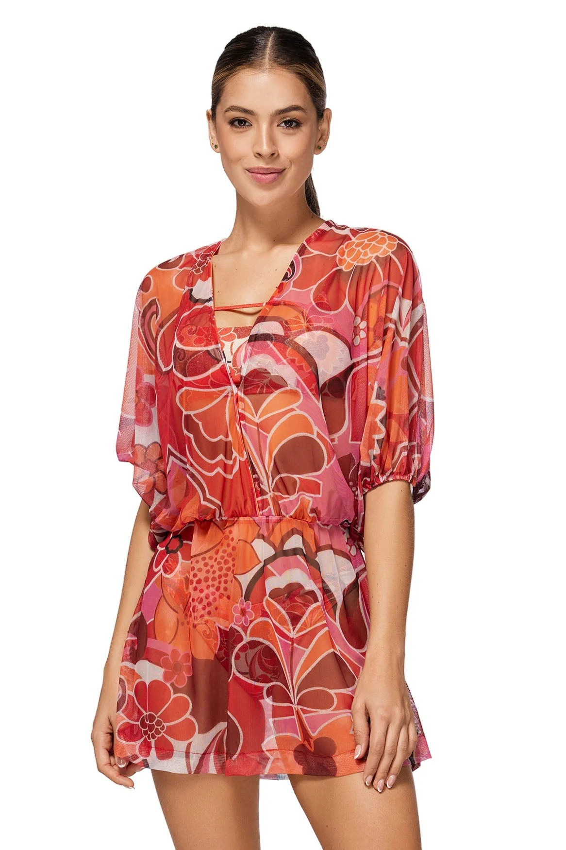 Ola Azul Swimwear | Women's Resortwear | Kala Flow Kimono | Ola Azul