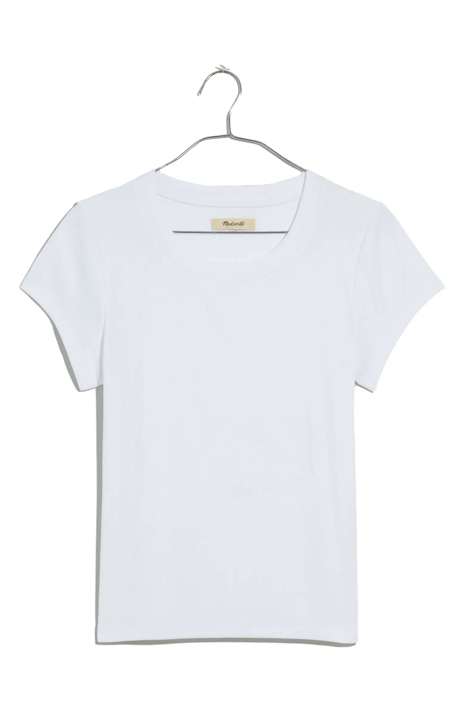 Madewell Supima® Cotton Rib T-Shirt | Nordstrom | Nordstrom